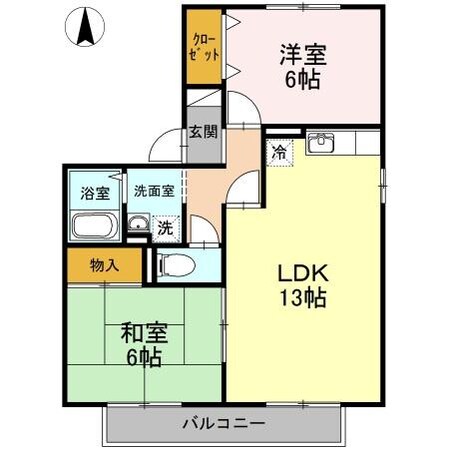 サンコート森松・の物件間取画像